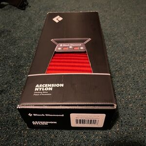 NEW BLACK DIAMOND ASCENSION NYLON STS CLIMBING SKINS 133mm wide, 163-174cm long